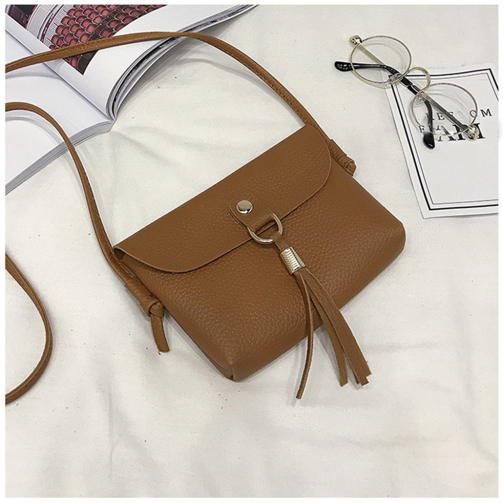Brown Soho Tassel Shoulder&Handbag
